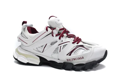Balenciaga Track White/Burgundy – photo 4