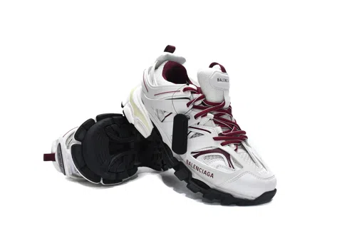Balenciaga Track White/Burgundy – photo 3