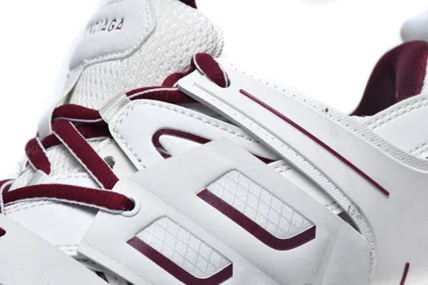 Balenciaga Track White/Burgundy – photo 9