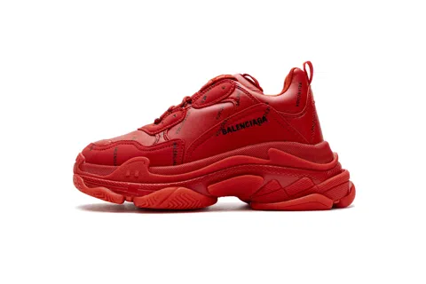 Balenciaga Triple S Red