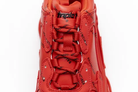 Balenciaga Triple S Red – photo 9