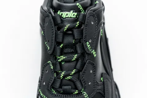 Balenciaga Triple S Black/Neon Green – photo 9