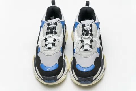 Balenciaga Triple S White/Blue – photo 6