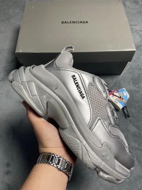 Balenciaga Triple S Silver/Black – photo 5