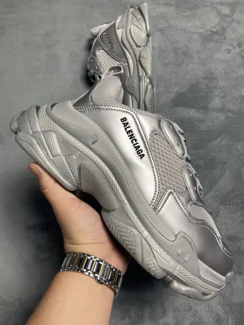 Balenciaga Triple S Silver/Black – photo 4