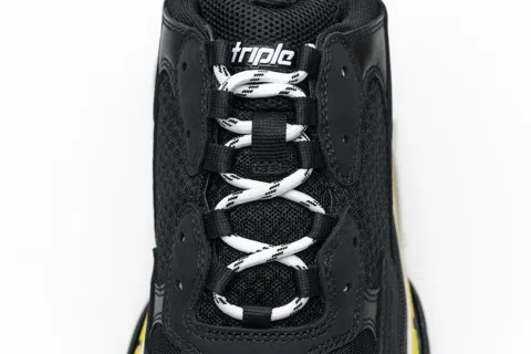 Balenciaga Triple S Black/Yellow – photo 9