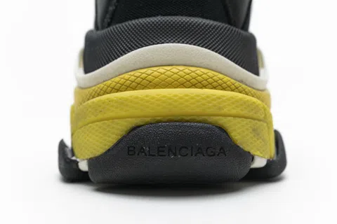 Balenciaga Triple S Black/Yellow – photo 5