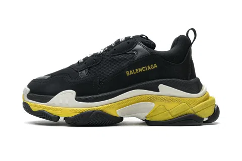 Balenciaga Triple S Black/Yellow – photo 3