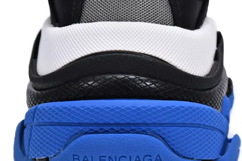 Balenciaga Triple S Black/White/Blue – photo 5