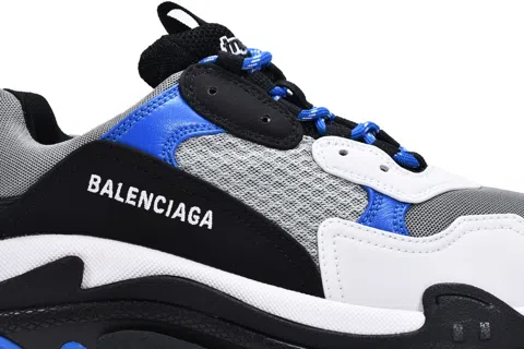 Balenciaga Triple S Black/White/Blue – photo 10