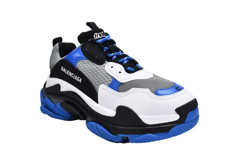 Balenciaga Triple S Black/White/Blue – photo 4