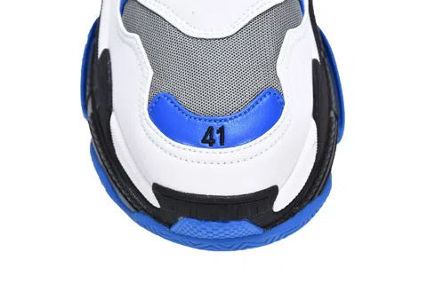 Balenciaga Triple S Black/White/Blue – photo 8