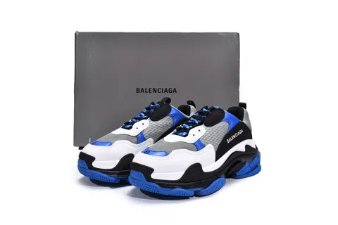 Balenciaga Triple S Black/White/Blue – photo 11