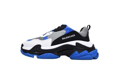 Balenciaga Triple S Black/White/Blue
