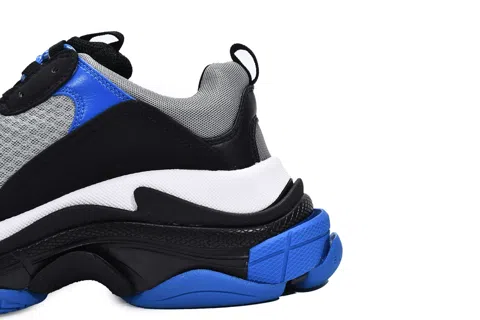 Balenciaga Triple S Black/White/Blue – photo 3