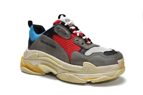 Balenciaga Triple S Grey/Red – photo 5