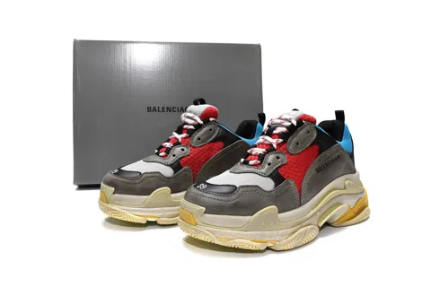 Balenciaga Triple S Grey/Red – photo 11