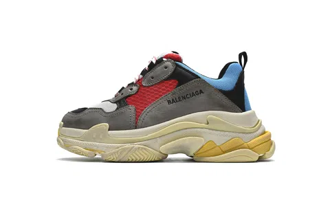 Balenciaga Triple S Grey/Red – photo 3