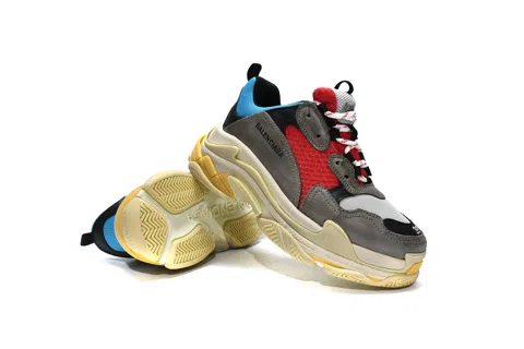 Balenciaga Triple S Grey/Red – photo 4