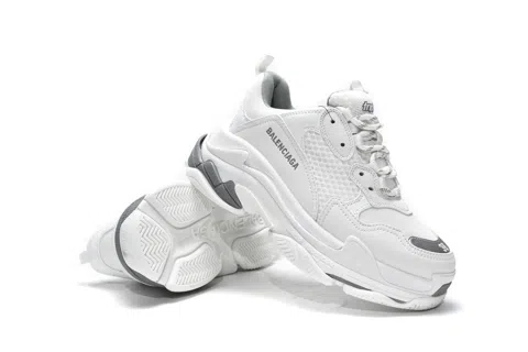 Balenciaga Triple S White/Silver – photo 4