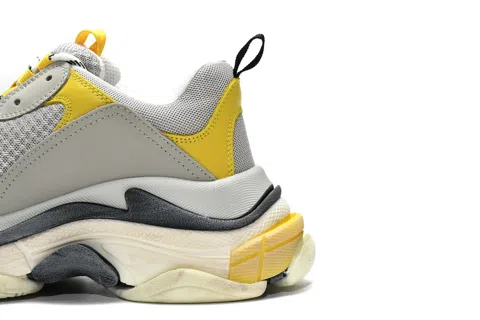 Balenciaga Triple S Light Grey/Yellow – photo 9