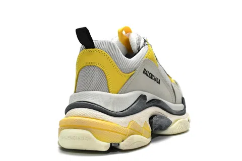 Balenciaga Triple S Light Grey/Yellow – photo 3