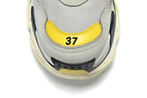 Balenciaga Triple S Light Grey/Yellow – photo 7