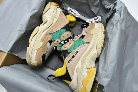 Balenciaga Triple S Grey/Green – photo 11