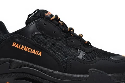 Balenciaga Triple S Black/Orange – photo 10