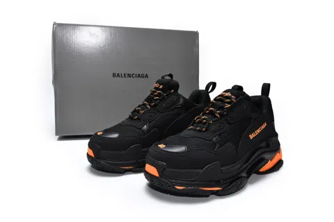 Balenciaga Triple S Black/Orange – photo 11