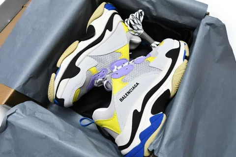 Balenciaga Triple S Purple/Yellow – photo 12