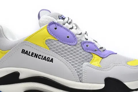 Balenciaga Triple S Purple/Yellow – photo 10