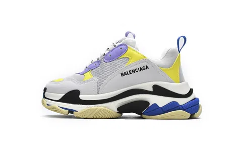 Balenciaga Triple S Purple/Yellow