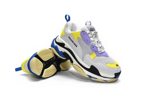 Balenciaga Triple S Purple/Yellow – photo 3