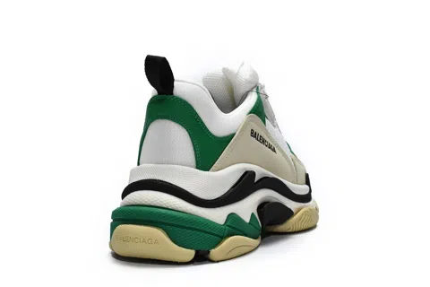 Balenciaga Triple S White/Green – photo 4