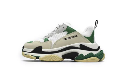 Balenciaga Triple S White/Green