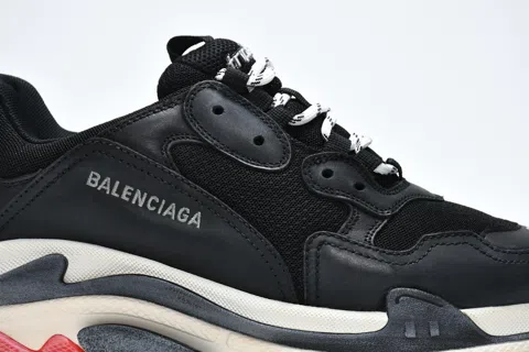 Balenciaga Triple S Black/Red – photo 10