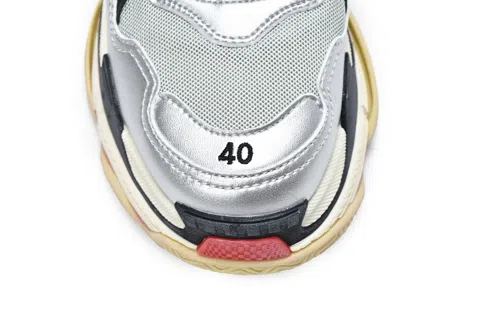 Balenciaga Triple S Grey/Silver/Black – photo 8