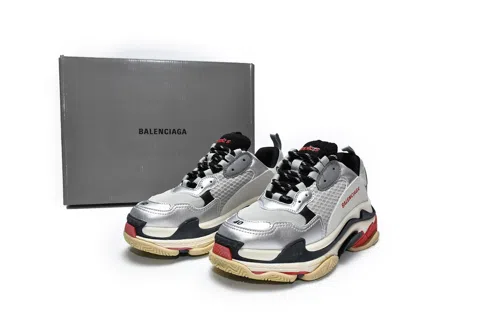 Balenciaga Triple S Grey/Silver/Black – photo 11