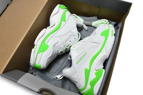 Balenciaga Triple S White/Grey/Green – photo 12
