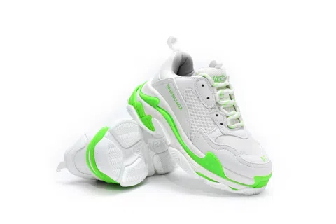 Balenciaga Triple S White/Grey/Green – photo 3