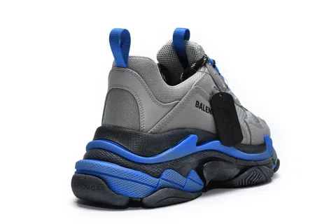 Balenciaga Triple S Grey/Royal Blue – photo 4