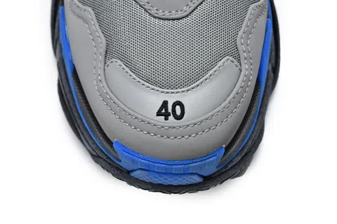 Balenciaga Triple S Grey/Royal Blue – photo 8