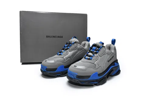 Balenciaga Triple S Grey/Royal Blue – photo 11