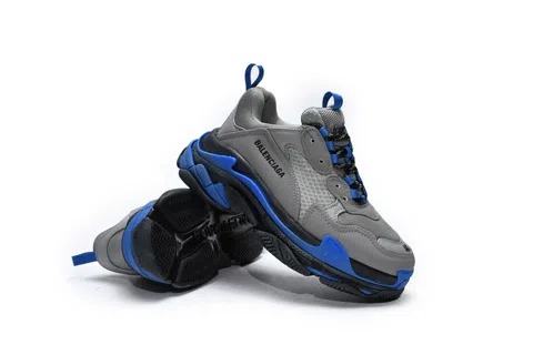 Balenciaga Triple S Grey/Royal Blue – photo 3