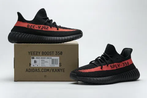 Yeezy Boost 350 V2 Black/Red – photo 12