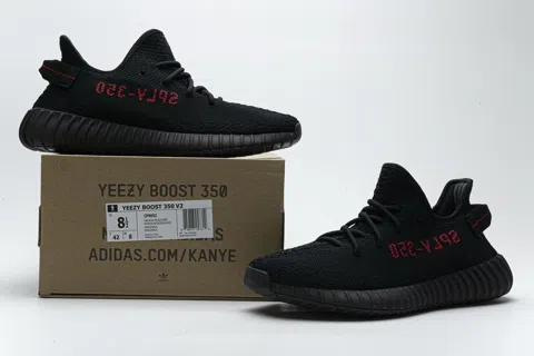 Yeezy Boost 350 V2 Black/Red – photo 12