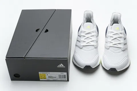 adidas Ultraboost 21 White/Grey/Blue – photo 11