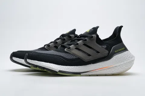 adidas Ultraboost 21 Black/Grey/Neon Green – photo 4