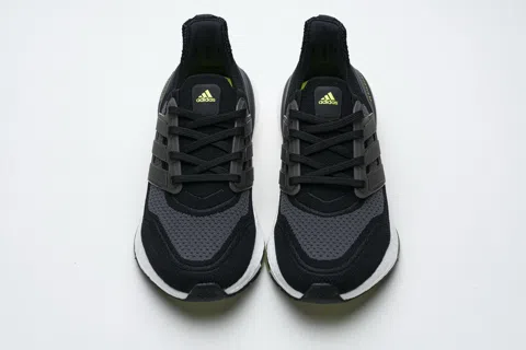 adidas Ultraboost 21 Black/Grey/Neon Green – photo 6